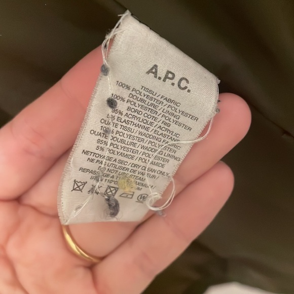 APC Dark Green Puffer - Picture 4 of 4